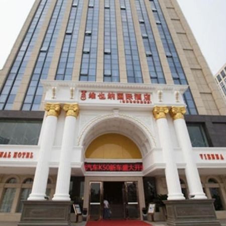 Vienna International Hotel Donglin Road Nanjing  Exteriör bild