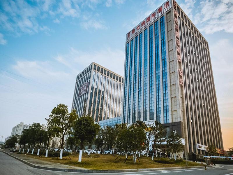Vienna International Hotel Donglin Road Nanjing  Exteriör bild